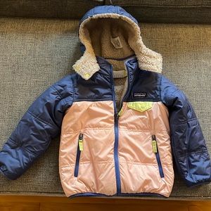 Kids Patagonia Jacket - 5T - Reversible Tribbles Hoody